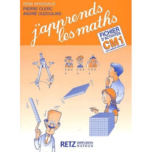 J'apprends Les Maths Cm1 - Fichier D'activits   de Brissiaud Rmi  Format Broch 