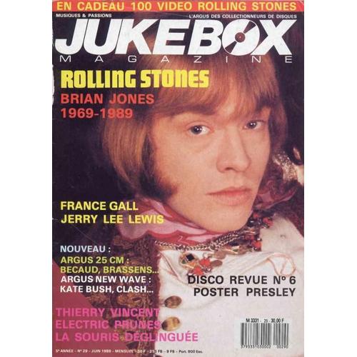 Jukebox N 29 : Rolling Stones - Brian Jones 1969-1989