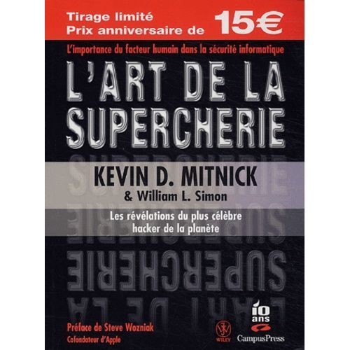 L'art De La Supercherie   de Mitnick Kevin  Format Broch 