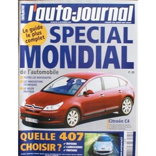 L'auto Journal N 655 : Special Mondial De L'automobile