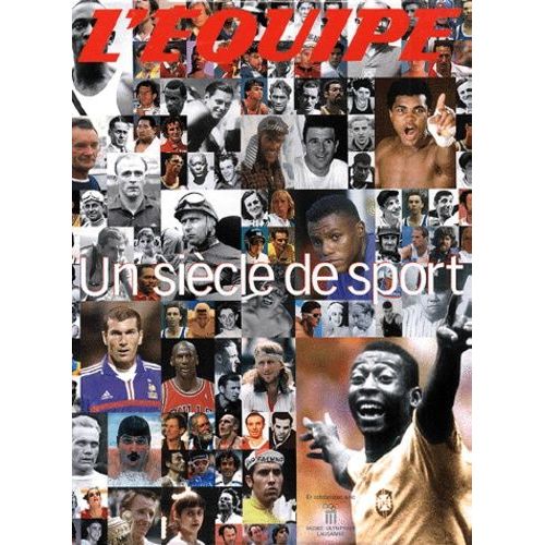 L'equipe, Un Sicle De Sport Coffret 2 Volumes : Volume 1, 100 Photos - Volume 2, 100 Champions   de Collectif  Format Etui 