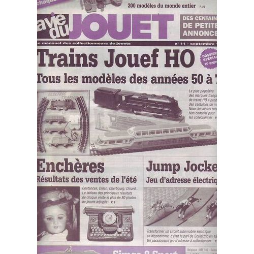La Vie Du Jouet  N 11 : Trains Jouef Ho Tt Les Modles 50  70