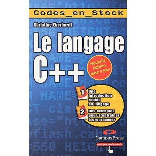 Le Langage C++    Format Poche 