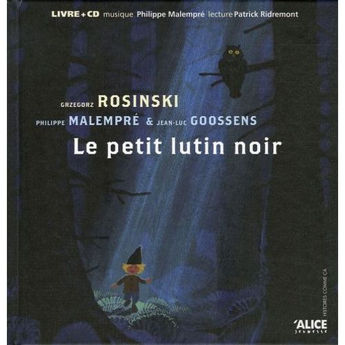 Le Petit Lutin Noir - (1 Cd Audio) - Malempr Philippe