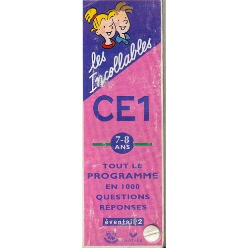 Les Incollables Ce1 7-8 Ans   