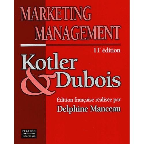 Marketing Management   de Manceau Delphine  Format Broch 