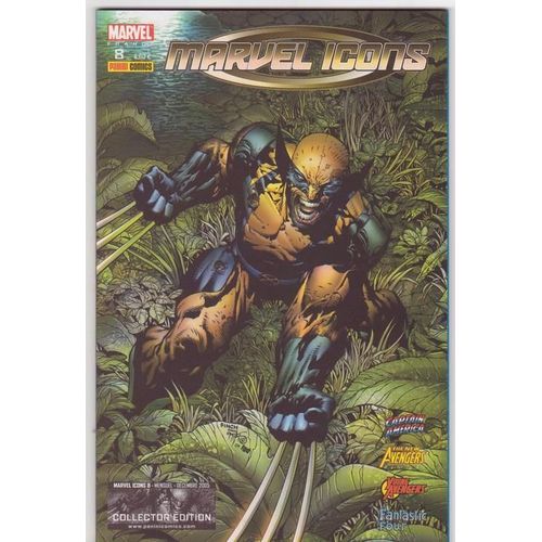 Marvel Icons 8 Collector Edition (Logo Illustr  