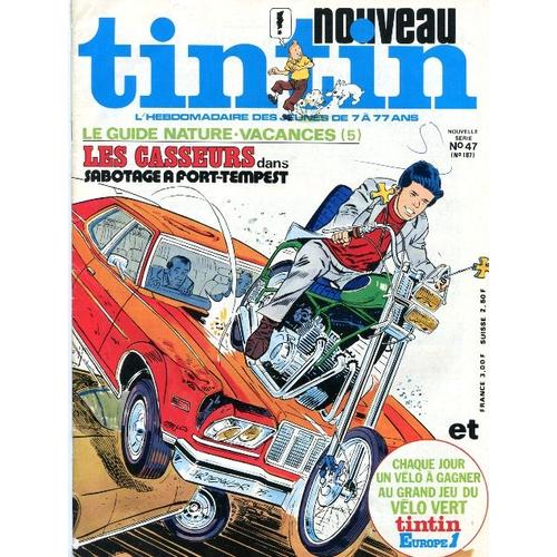 Nouveau Tintin Nouvelle Serie N 47 N 187 : Le Guide Nature Vacances 5