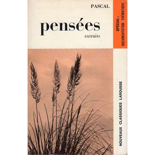 Pensees    Format Broch 
