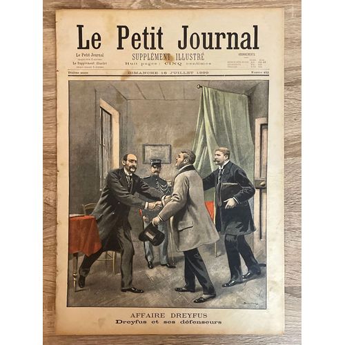 Petit Journal Supplement Illustre (Le) N 452 Du 16/07/1899