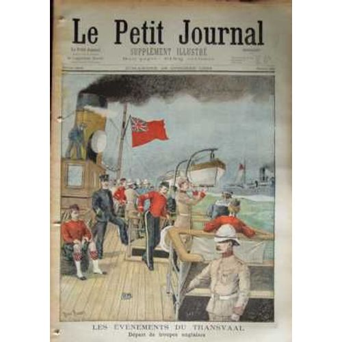 Petit Journal Supplement Illustre (Le) N 465 Du 15/10/1899