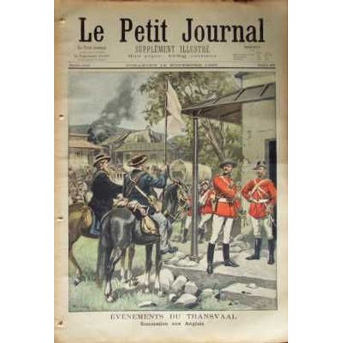 Petit Journal Supplement Illustre (Le) N 469 Du 12/11/1899