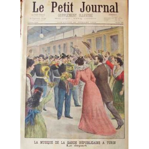 Petit Journal Supplement Illustre (Le) N 609 Du 20/07/1902
