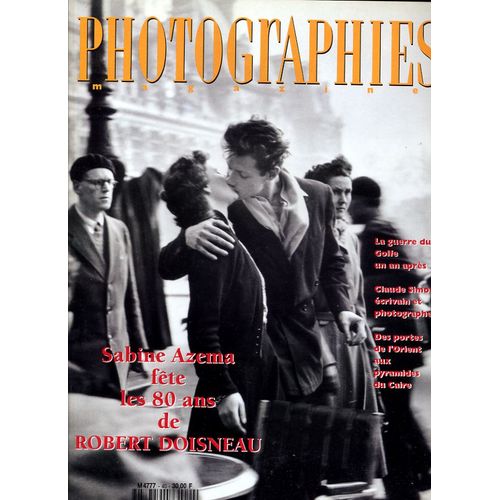 Photographies Magazine - N40 - Avril 1992 - Sabine Azema Fete Les 80 Ans De Robert Doisneau - Jean Pierre Favreau - Luigi Ghirri - Kenneth Jarecke - Marcel Bovis - Emmet Gowin