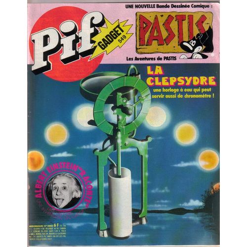 Pif Gadget  N 549 : La Clepsydre