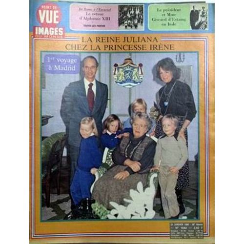 Point De Vue Images Du Monde N 1643 Du 25/01/1980