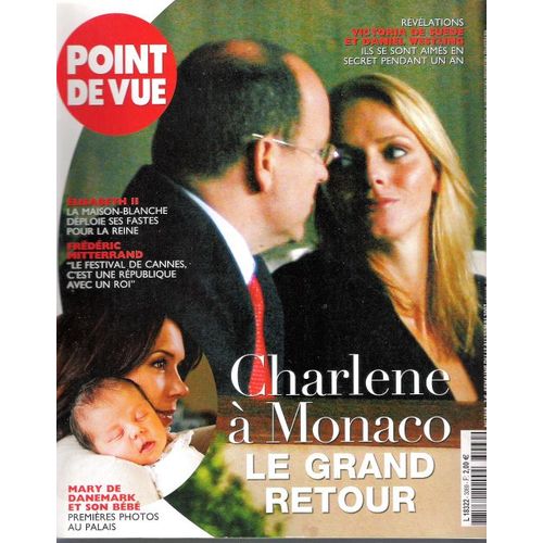 Point De Vue  N 3069 : Charlene  Monaco - Le Grand Retour
