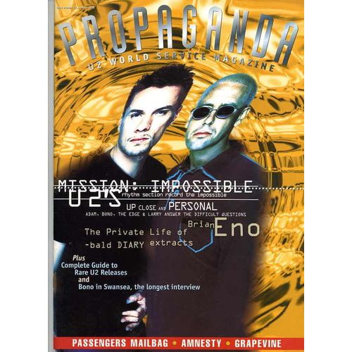 Propaganda  U2 Fan Club Hors-Srie N 24 : Mission Impossible