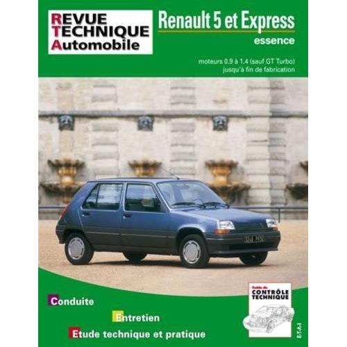 Renault 5 Et Express - Moteurs Essence Atmosphrique De 0.91  1.4