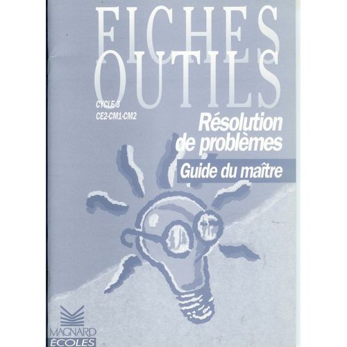 Guide Résolution De Problèmes Cycle 3 Résolution De Problèmes - Cycle 3, Ce2-Cm1-Cm2, Guide Du Maître | Rakuten