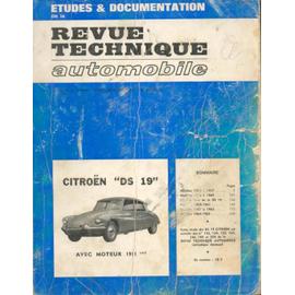 REVUE TECHNIQUE AUTOMOBILE N° 185 CITROEN DS 19 