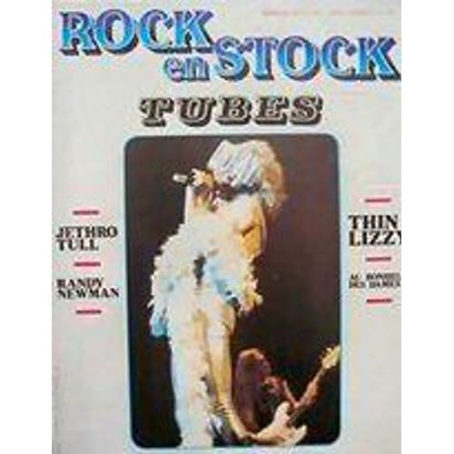 Rock En Stock  N 13 : Tubes - Jethro Tull - Thin Lizzy - Randy Newman - Au Bonheur Des Dames
