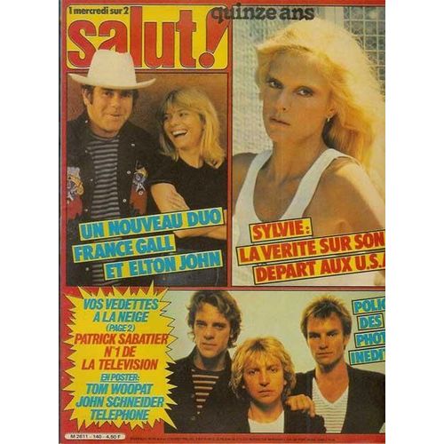 Salut ! N 140, Sylvie Vartan 