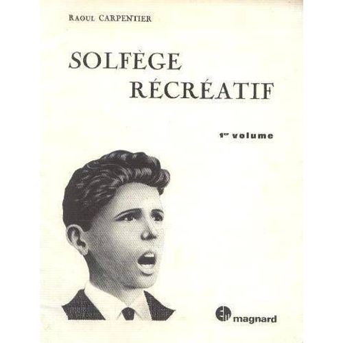 Solfege Recreatif N1 Cle De Sol    Format Non Precis 