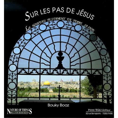 Sur Les Pas De Jsus - Le Nouveau Testament En Terre Sainte   de Bouky Boaz  Format Reli 