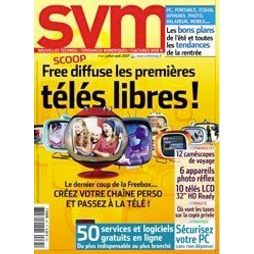 Svm Science Et Vie Micro  N 261 : Fee Diffuse Les Premires Tls Libres