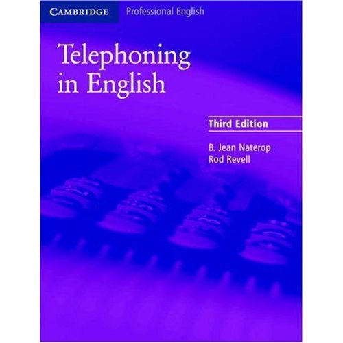 Telephoning In English    Format Broch 