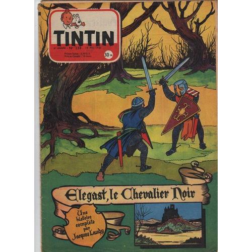 Tintin N 238 : Elegast, Le Chevalier Noir
