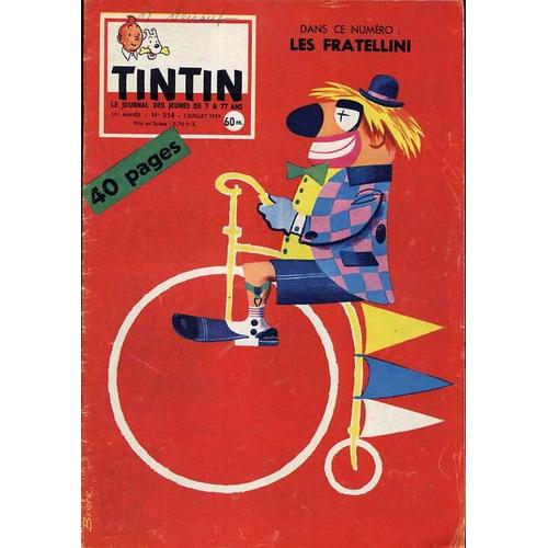 Tintin N 558 : Les Fratellini