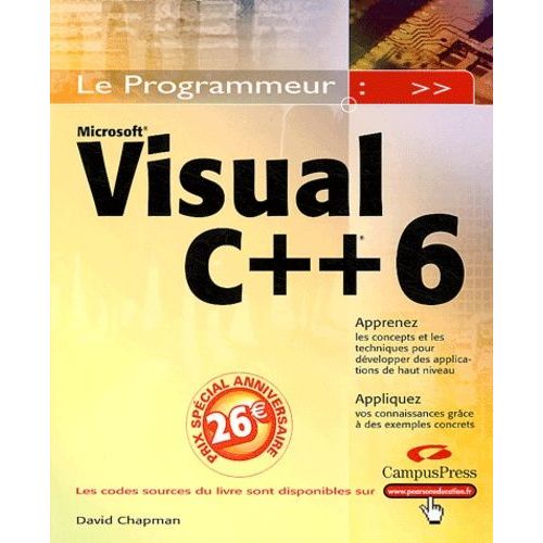 Visual C++ 6   de davis chapman  Format Broch 