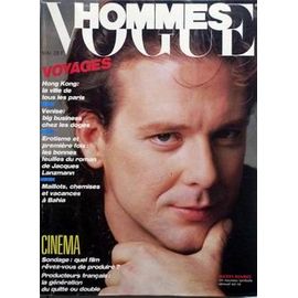 Vogue Hommes N° 89 Du 01/05/1986 Revues Rakuten