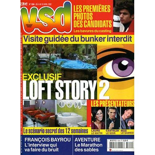 Vsd  N 1284 : Loft Story 2 : Visite Guide Du Bunker Interdit