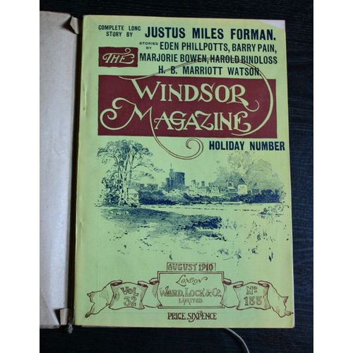 Windsor Magazine  N 188 : Justus M.Forman, Eden Phillpotts, Barry Pain, Marjorie Pain