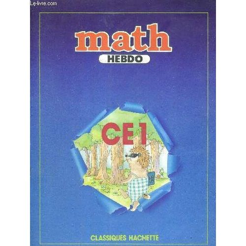 Math Hebdo - C.E.1   de simone gorlier 