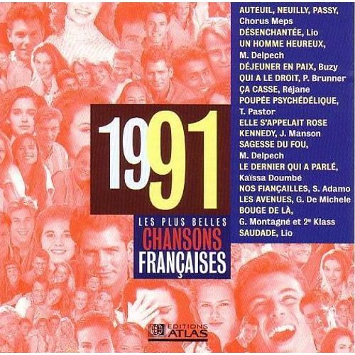 Les Plus Belles Chansons Franaises 1991 - Compilation