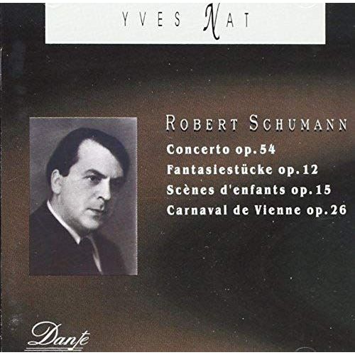 Concertos Pour Piano, Carnaval & Autres Pieces Nat, Piano; Orch. Dir. Bigot - Enr. Columbia 1930-1938 - Robert Schumann