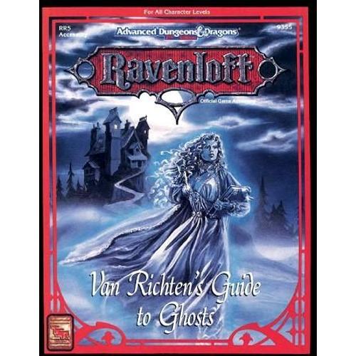 Ad&d Ravenloft Guide Van Richten's Guide Of Ghost   de Connors, William W.