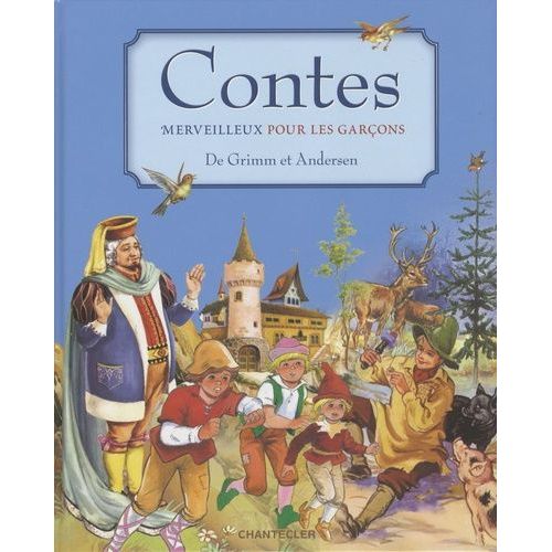 Contes Merveilleux Pour Les Garons - De Grimm Et Andersen   de ZNU null  Format Album 