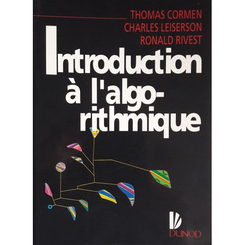 Introduction  L'algorithmique   de Thomas Cormen  Format Broch 
