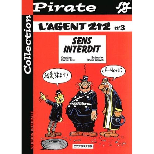 L'agent 212 - Tome 3 - Sens Interdit    Format Album 