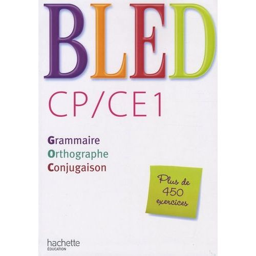 Cp/Ce1 - Grammaire, Orthographe, Conjugaison    Format Broch 