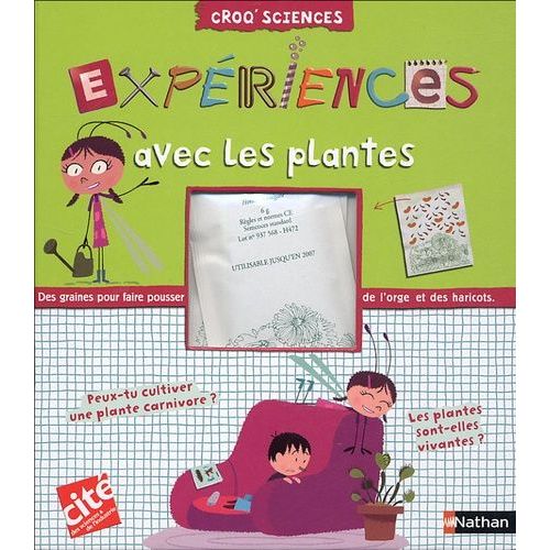 Expriences Avec Les Plantes   de Grinberg Delphine  Format Broch 