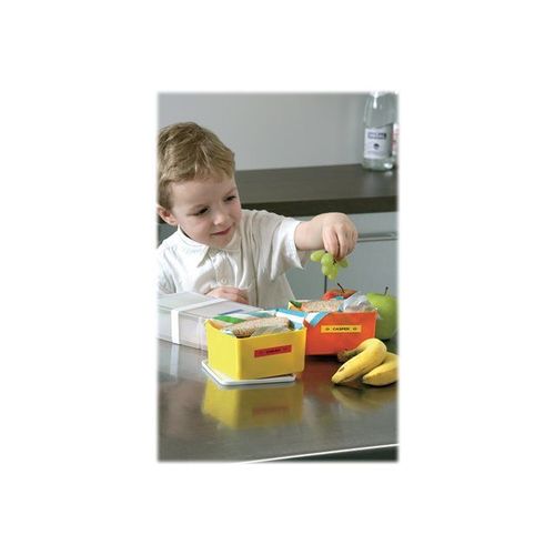 Dymo - Ruban Plastique - Noir Sur Jaune - Rouleau (1,2 Cm X 4 M) 1 Rouleau(X) - Pour Letratag