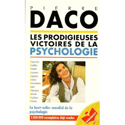 Les Prodigieuses Victoires De La Psychologie   de Pierre Daco  Format Poche 