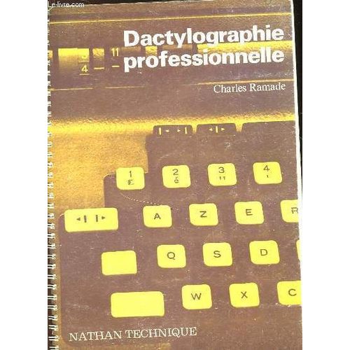 Dactylographie Professionnelle   de charles ramade