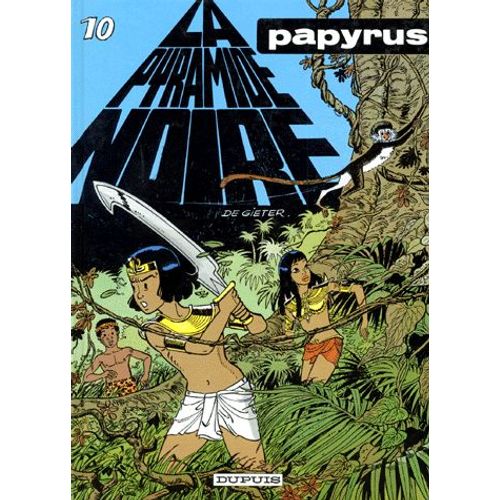 Papyrus Tome 10 - La Pyramide Noire   de De Gieter  Format Album 